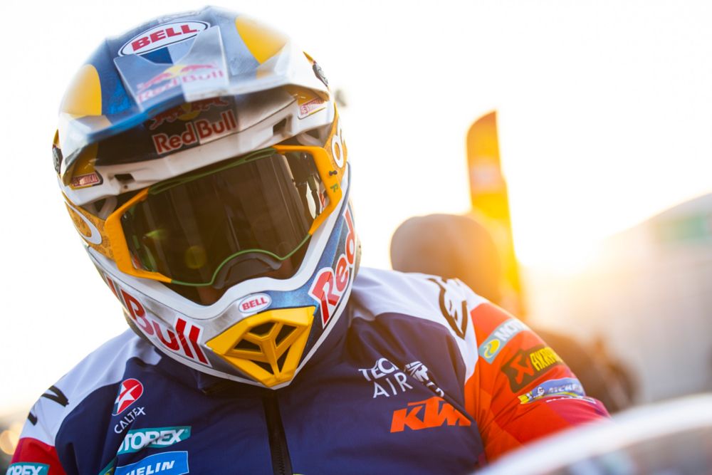 Ktm red sale bull helmet